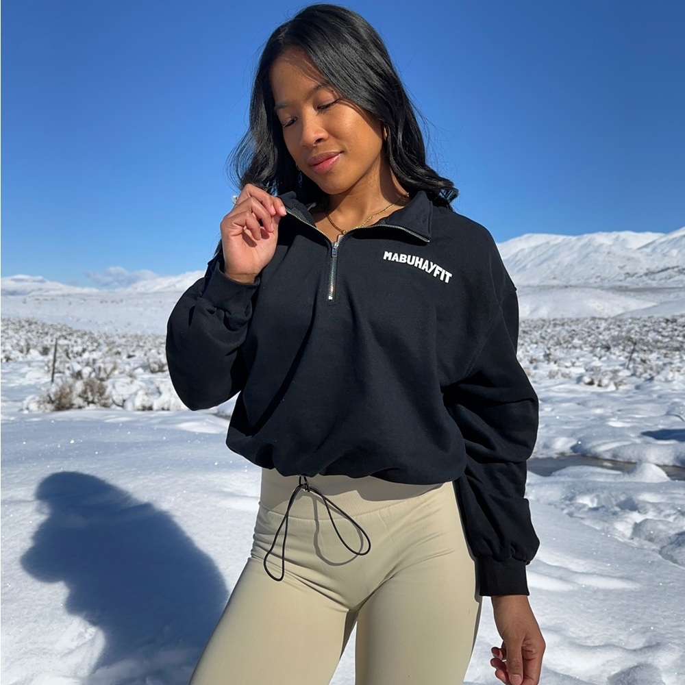 Mabuhayfit Black Celeste Pullover